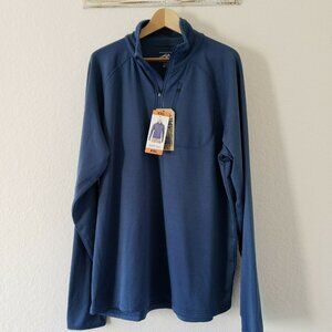 NWT - Men's Pacific Trail Quick Drying 4-Way Stretch 1/4 Zip - Size XXL